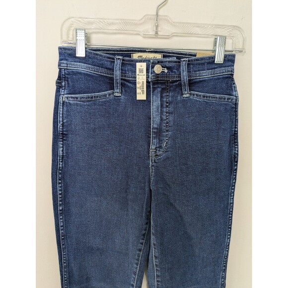 Madewell High Rise Slim Straight Jean Bryston Wash Size 25 NWT - Picture 2 of 10
